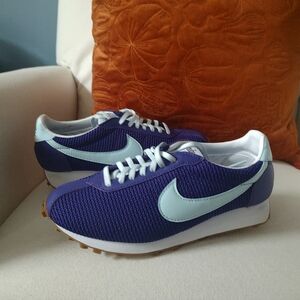 New Nikes Purple and Light Blue Sneakers
